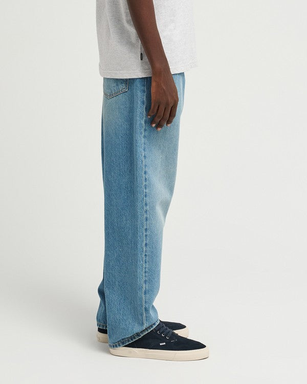Jeans Relax 5 in denim chiaro slavato
