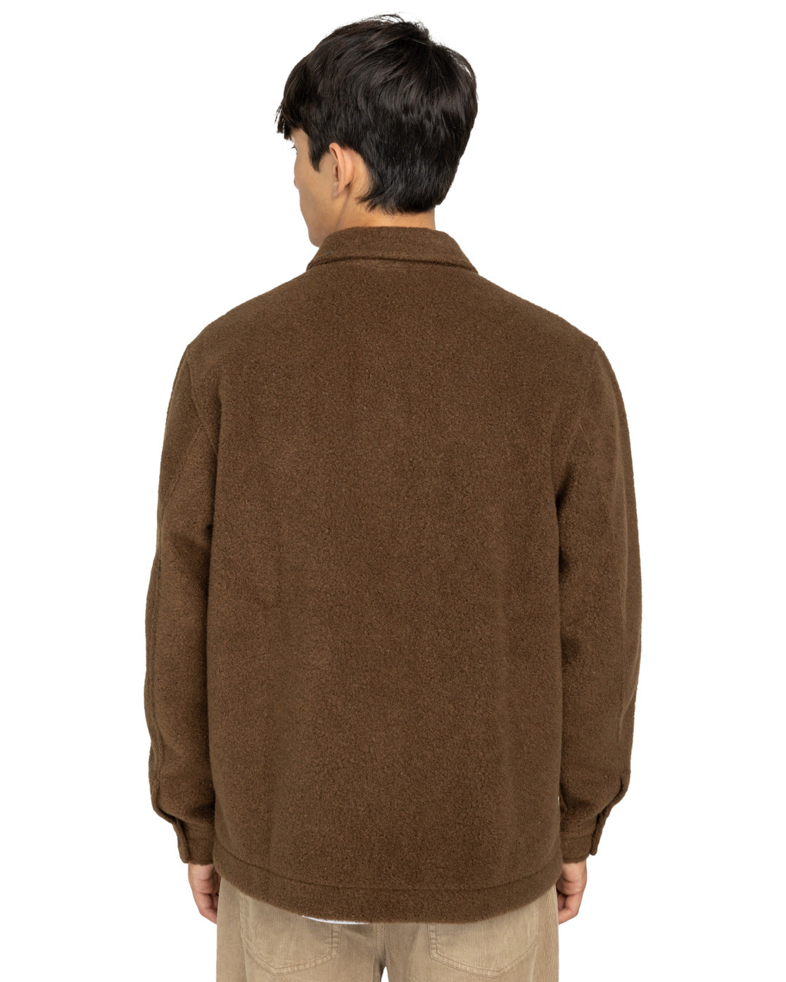 Camicia Shepherd sherpa marrone