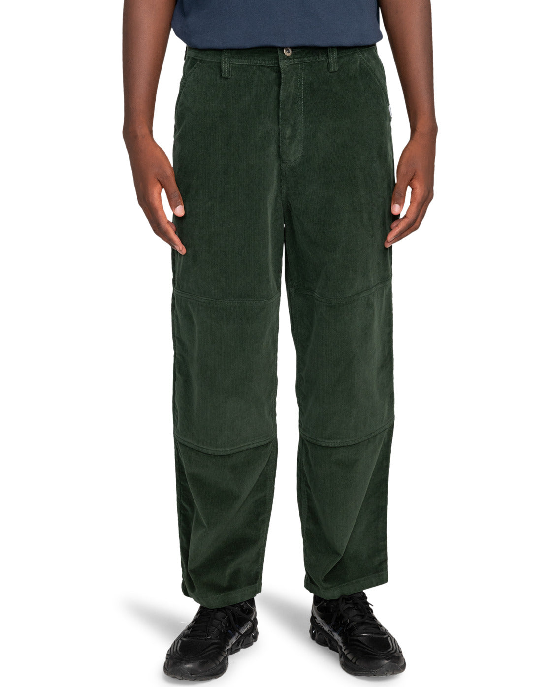 Pantalone Carpenter in velluto verde