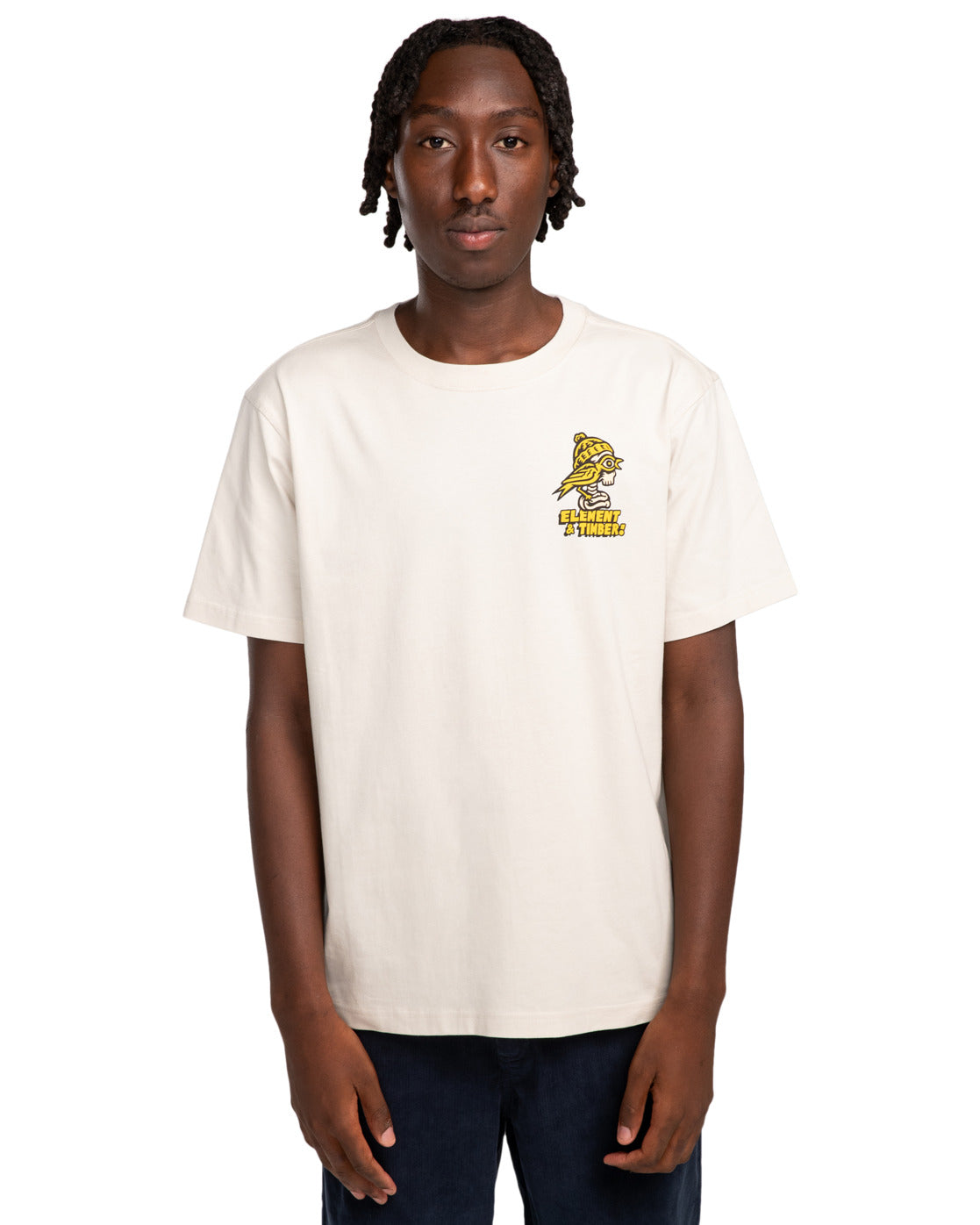 T-Shirt Birds eye panna