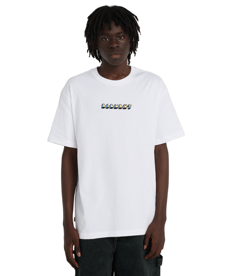 T-Shirt World peace bianco