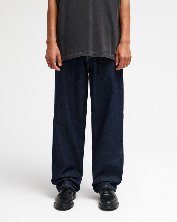Jeans RVCA skate in denim scuro
