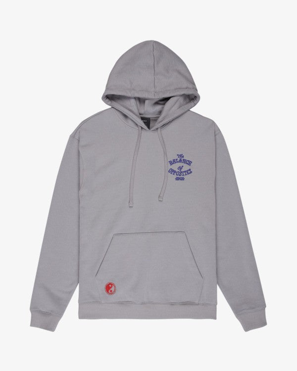 Felpa Dalas snake con cappuccio grigio
