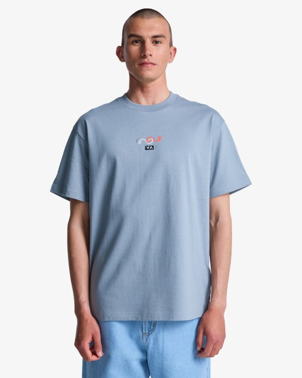 T-Shirt Amaze snake celeste