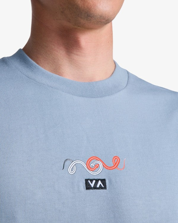 T-Shirt Amaze snake celeste