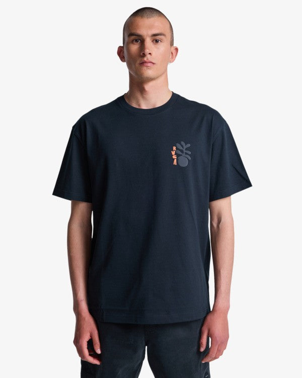 T-Shirt Cut out nero