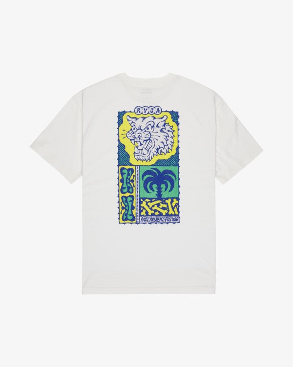 T-Shirt Dalas tiger off white