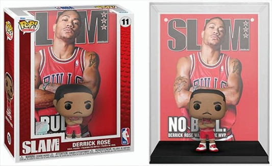 Funko Pop NBA Cover -  Chicago Bulls - Derrick Rose