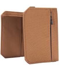 Portafoglio Trifold marrone