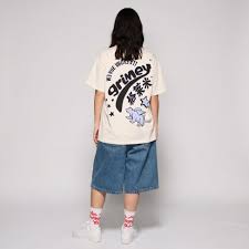 Shorts Concreat jungle denim blu