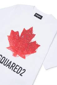 T-shirt DSQUARED2 Slouch bianco - 8/16 ANNI