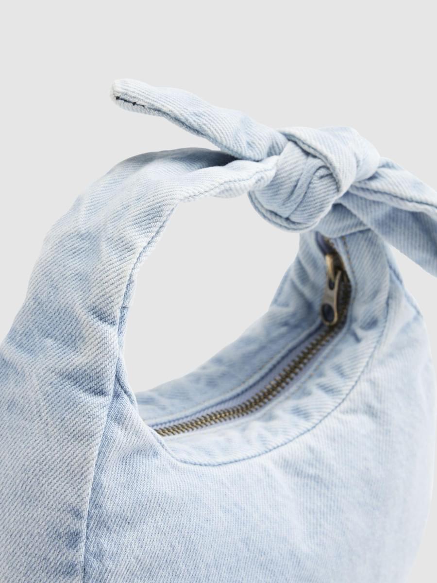 Borsa Baby Brooklyn in denim chiaro