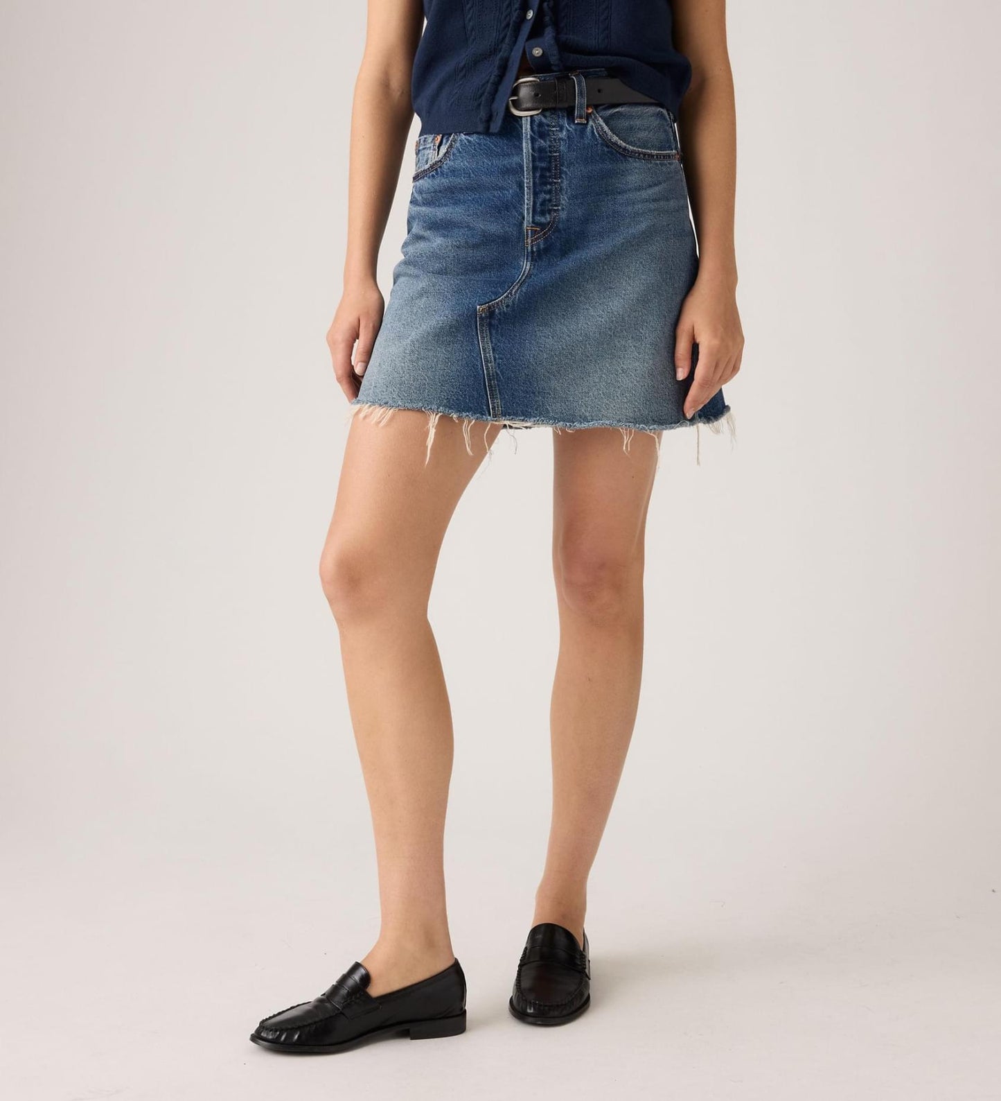 Gonna Levi's Deconstructed in denim scuro