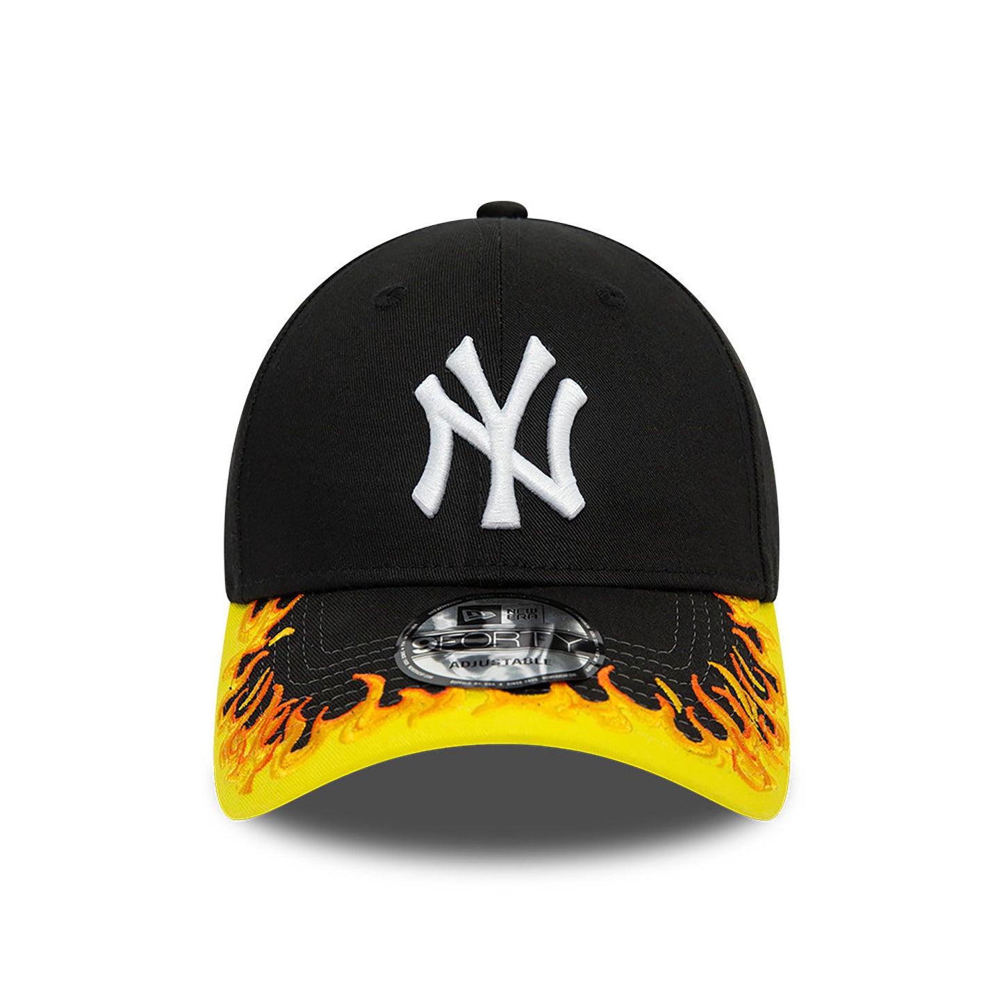 Cappellino 9FORTY New York Yankees regolabile/retinato con fiamme