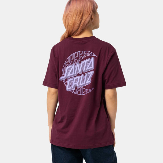 T-shirt Imprint moon viola
