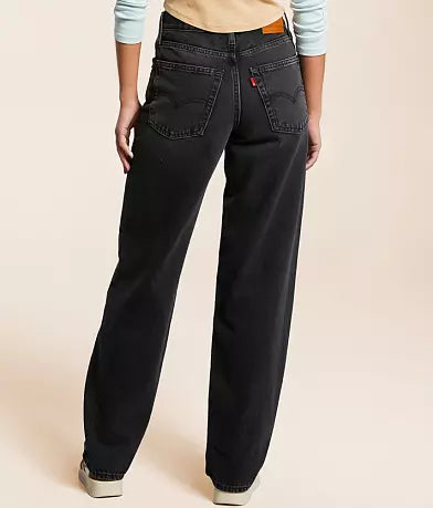 Jeans Baggy Dad denim nero