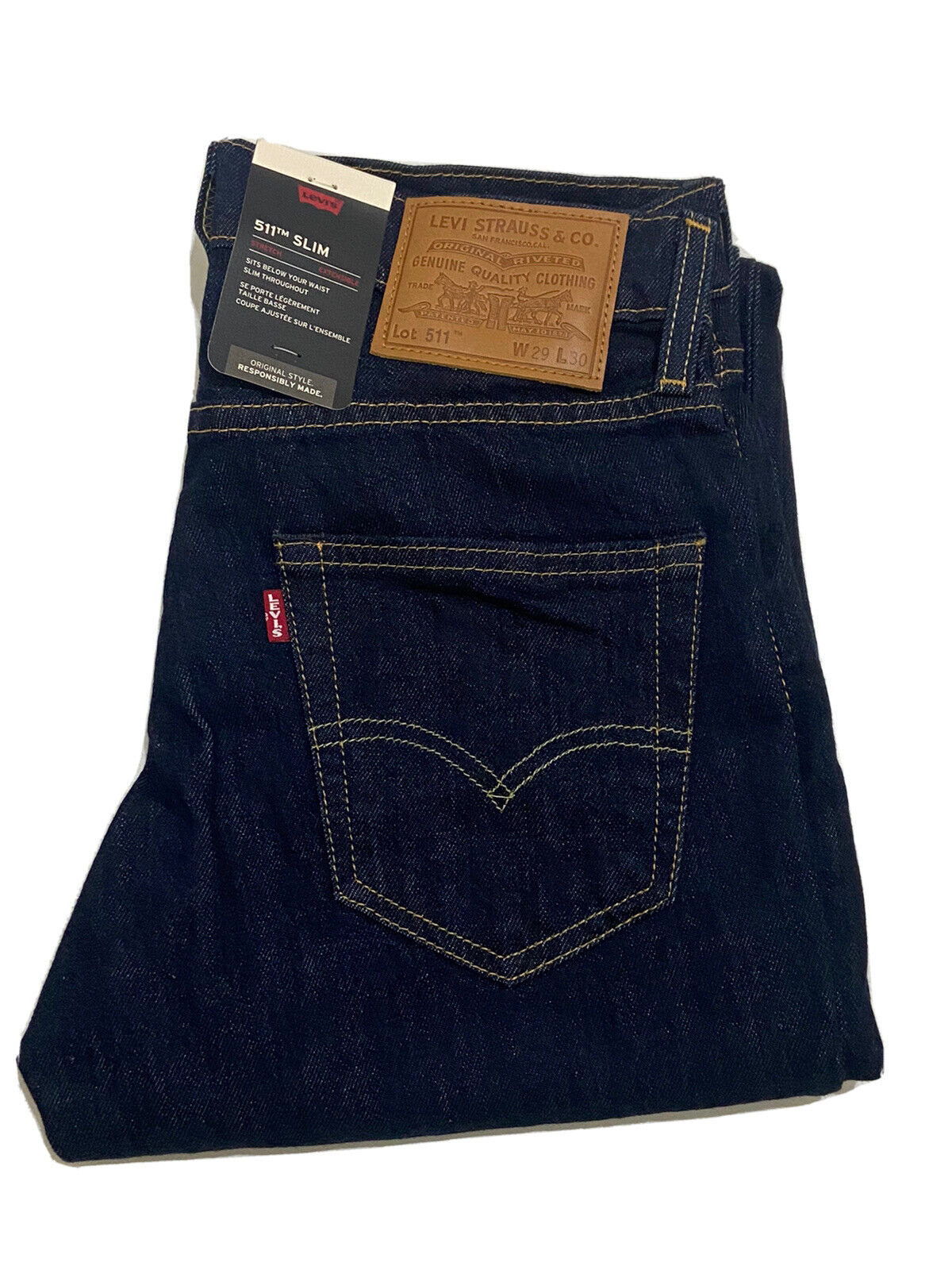 Jeans 511 Slim blu scuro