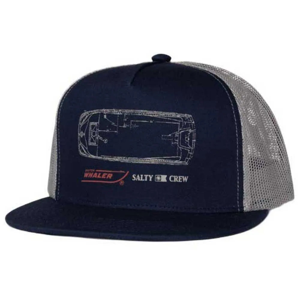 Cappellino Whaler trucker retinato blu