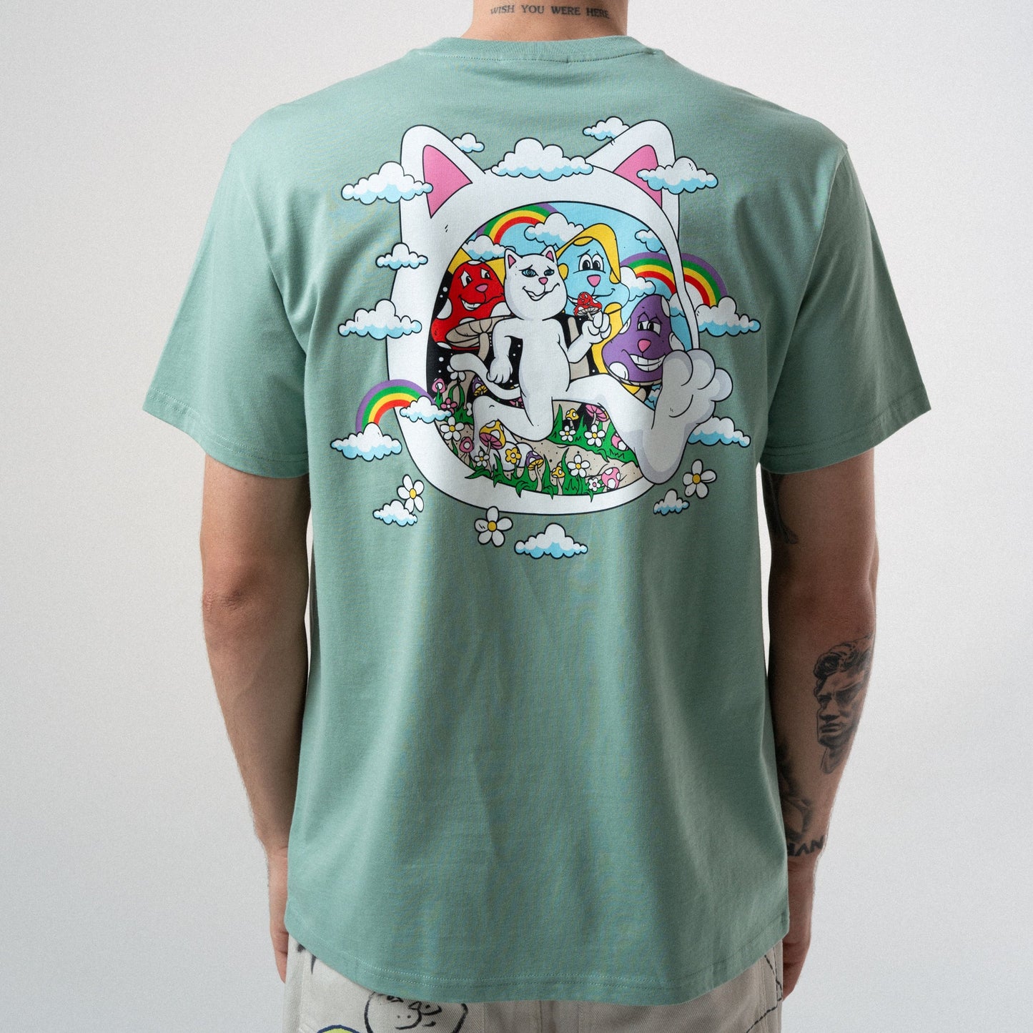 T-Shirt Heaven to me verde