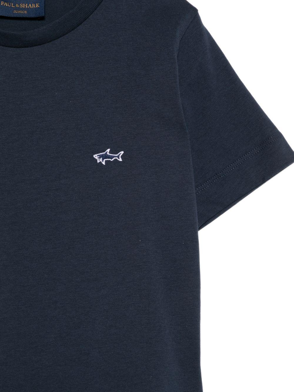 T-Shirt Paul & Shark blu - 4/12 ANNI