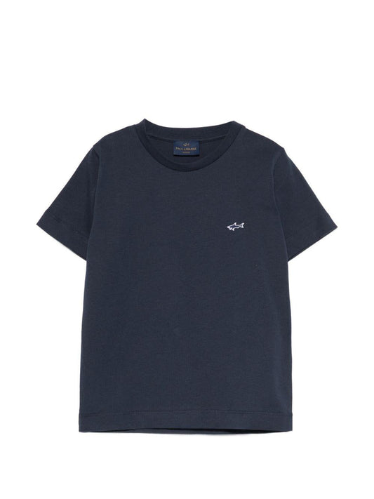 T-Shirt Paul & Shark blu - 4/12 ANNI