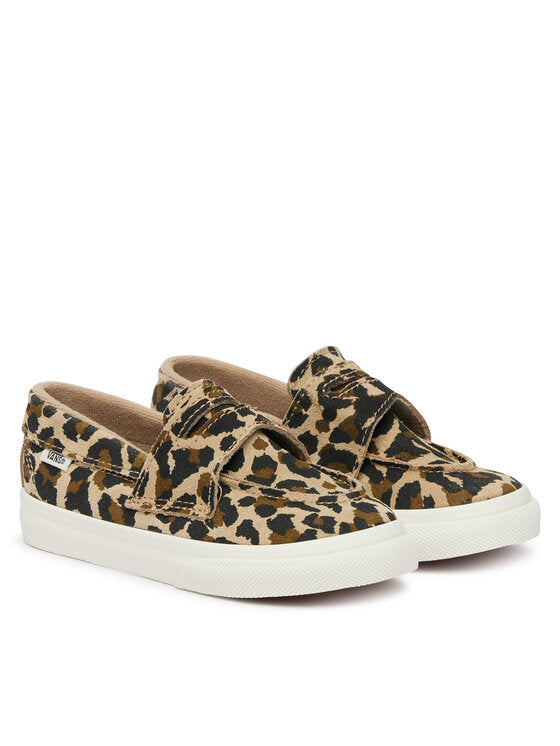 Vans Loafer leopardato da bimba