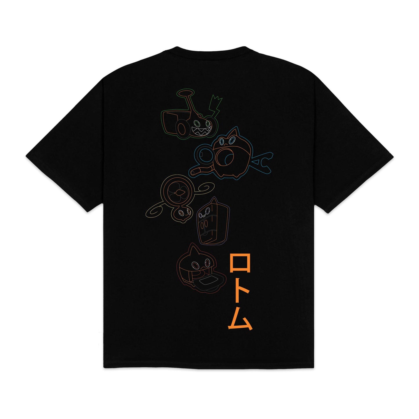 T-Shirt Rotom nero