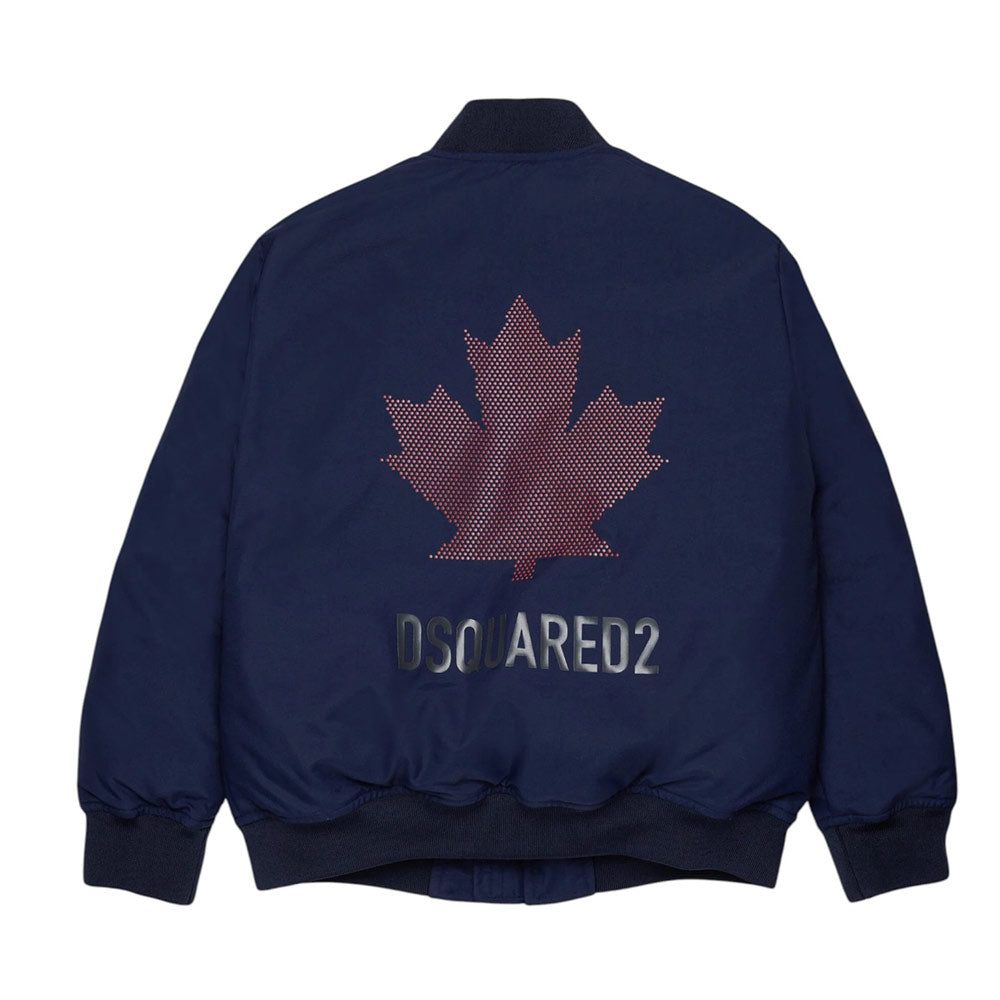 Bomber DSQUARED  blu - 12/16 ANNI