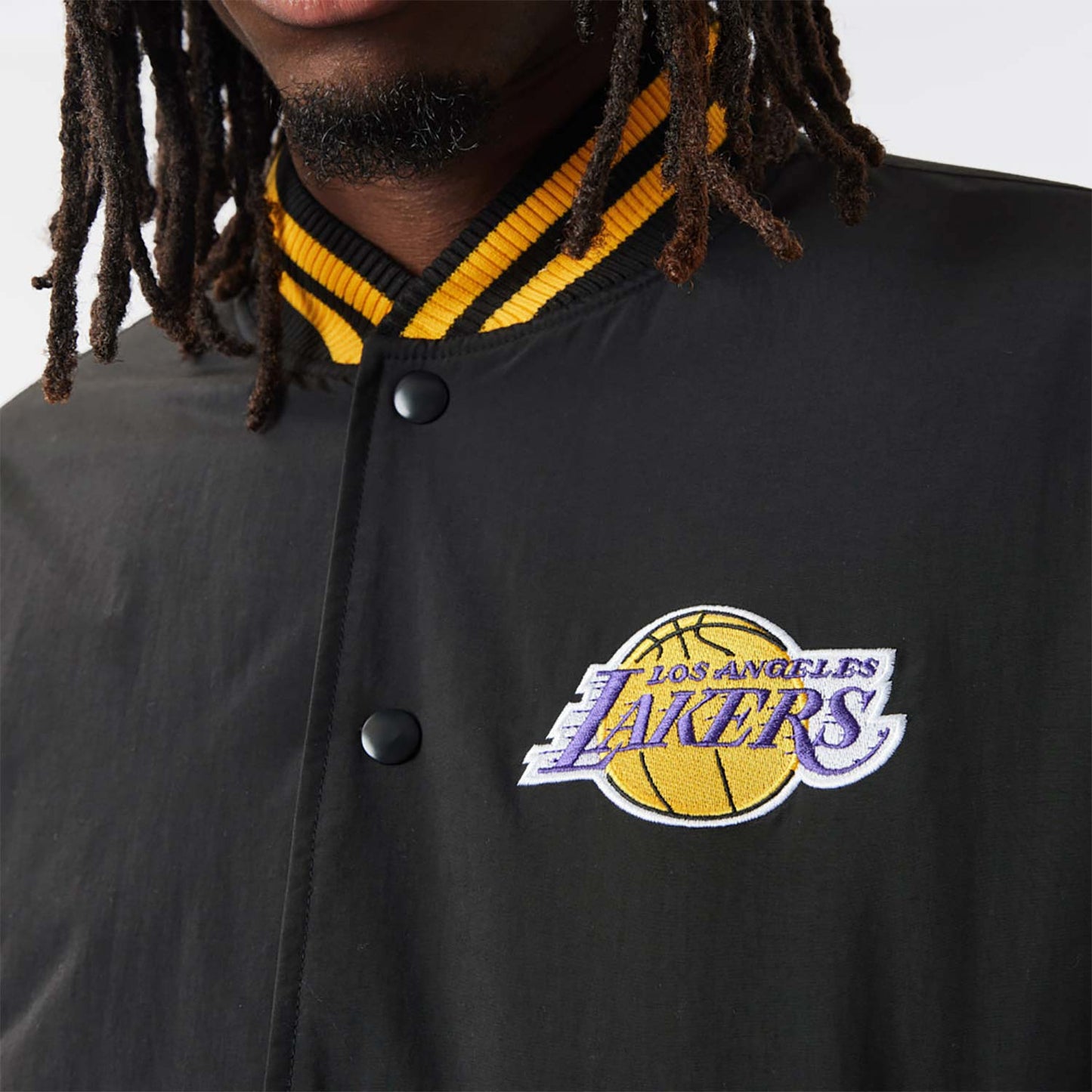 Giacca Bomberino Los Angeles Lakers Logo nero