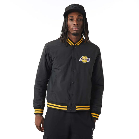 Giacca Bomberino Los Angeles Lakers Logo nero