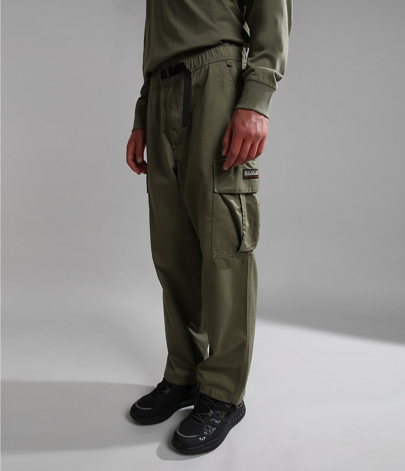 Pantalone Cargo Dru verde