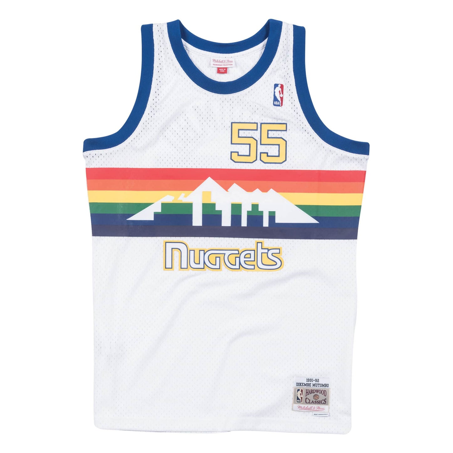 Canotta Denver Nuggets 1991-92 - Dikembe Mutombo